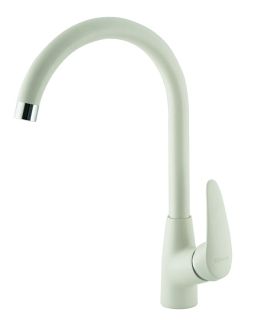 Смеситель для кухни Lemark Linara LM0405PJS с высоким поворотным изливом жасмин